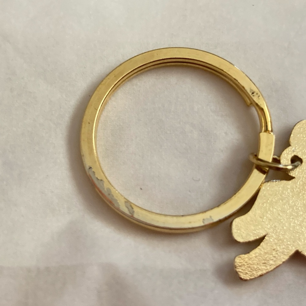 Enamel White Rabbit Keychain - Picture 6 of 6